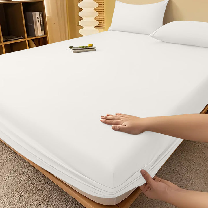 Extra Deep Fitted Bed Sheet | Single, Double, King, Super King, 12 Colours | Wrinkle-Resistant All-Season Fit
