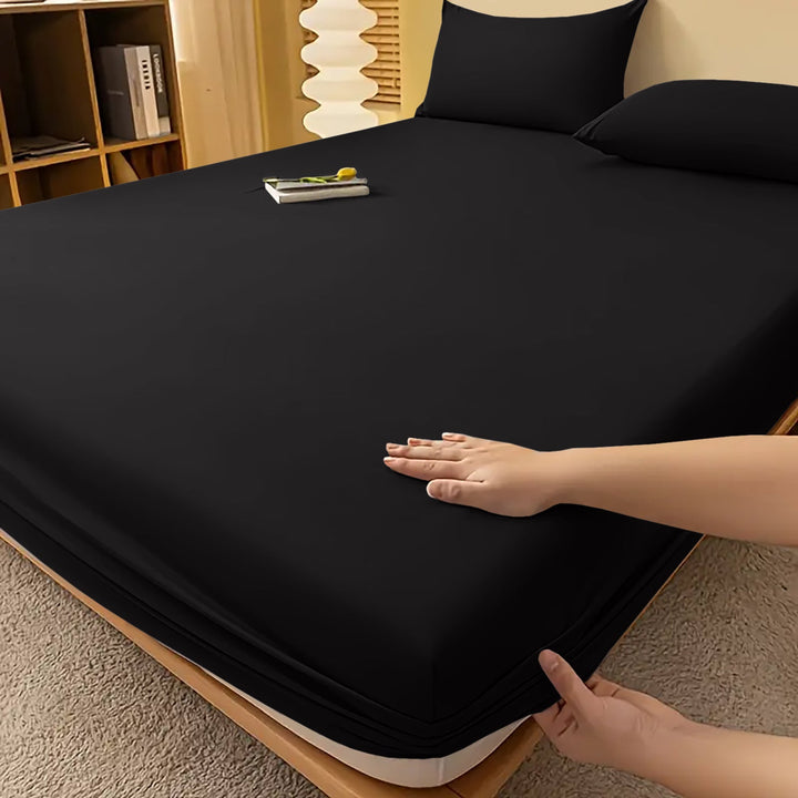 Extra Deep Fitted Bed Sheet | Single, Double, King, Super King, 12 Colours | Wrinkle-Resistant All-Season Fit