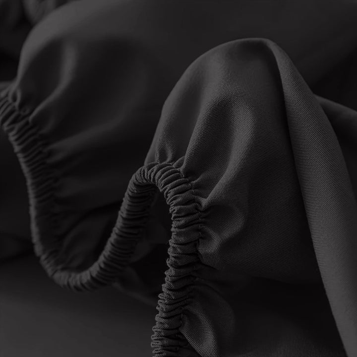 Extra Deep Fitted Bed Sheet | Single, Double, King, Super King, 12 Colours | Wrinkle-Resistant All-Season Fit
