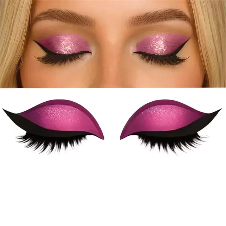Eyeshadow Stickers for Women | 1 Pair, Peel-and-Stick, Adjustable Fit | Waterproof, Sweat-Proof, All-Day Wear, No Brushes Needed