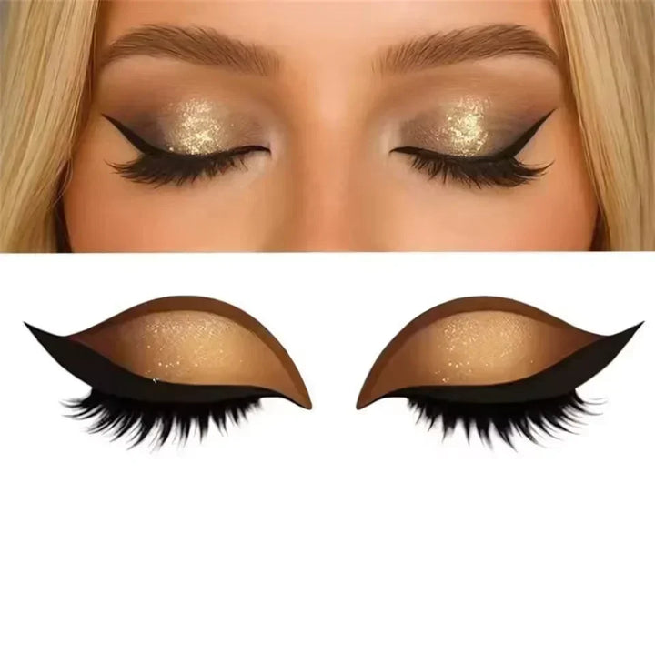 Eyeshadow Stickers for Women | 1 Pair, Peel-and-Stick, Adjustable Fit | Waterproof, Sweat-Proof, All-Day Wear, No Brushes Needed