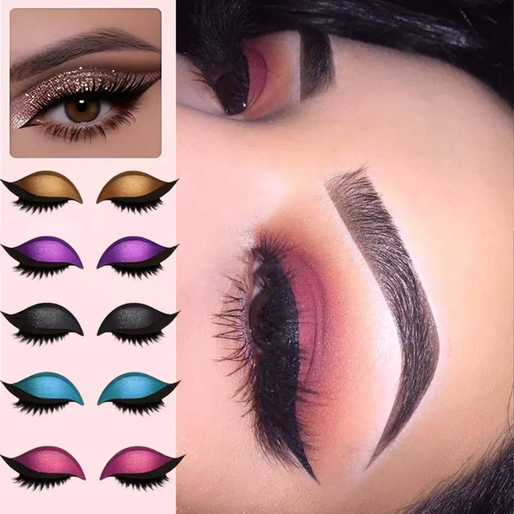 Eyeshadow Stickers for Women | 1 Pair, Peel-and-Stick, Adjustable Fit | Waterproof, Sweat-Proof, All-Day Wear, No Brushes Needed