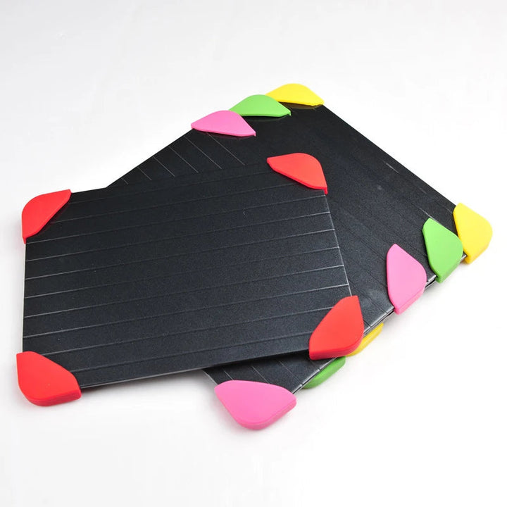 Fast Defrosting Tray | Ribbed Thawing Plate