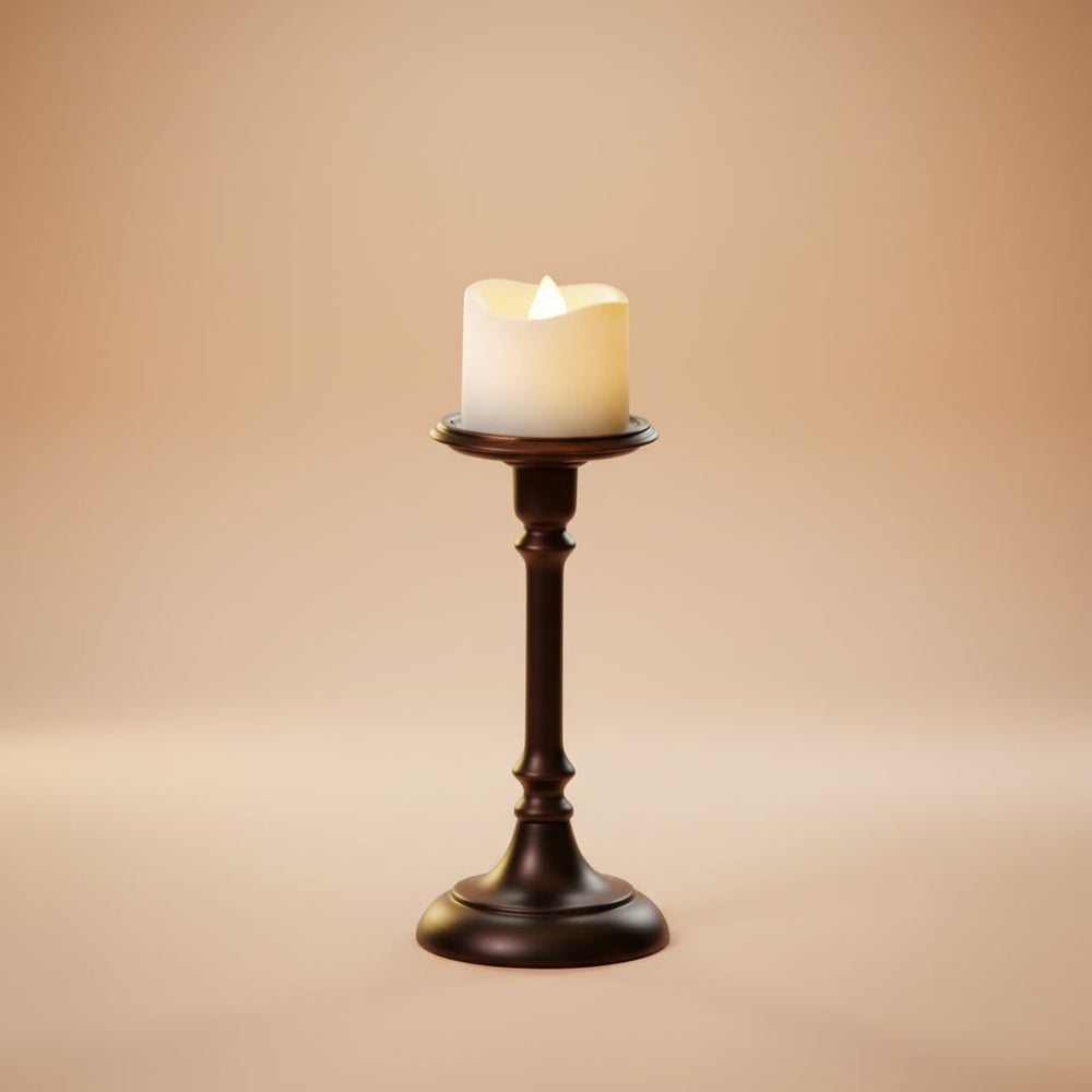 Flameless LED Tea Lights Halloween | Pack of 24 Battery Operated Candles | Flickering Warm Glow with Wavy Melted Edge