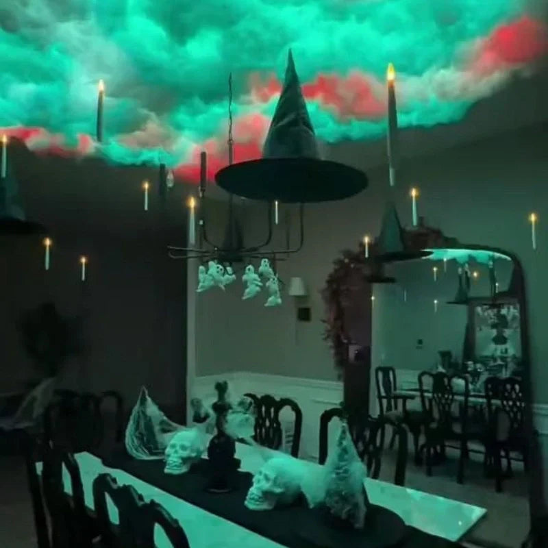 Floating LED Candle Set | Wand Remote Control, Flameless Design | Safe Mess-Free Ambient Lighting for Parties &amp; Décor