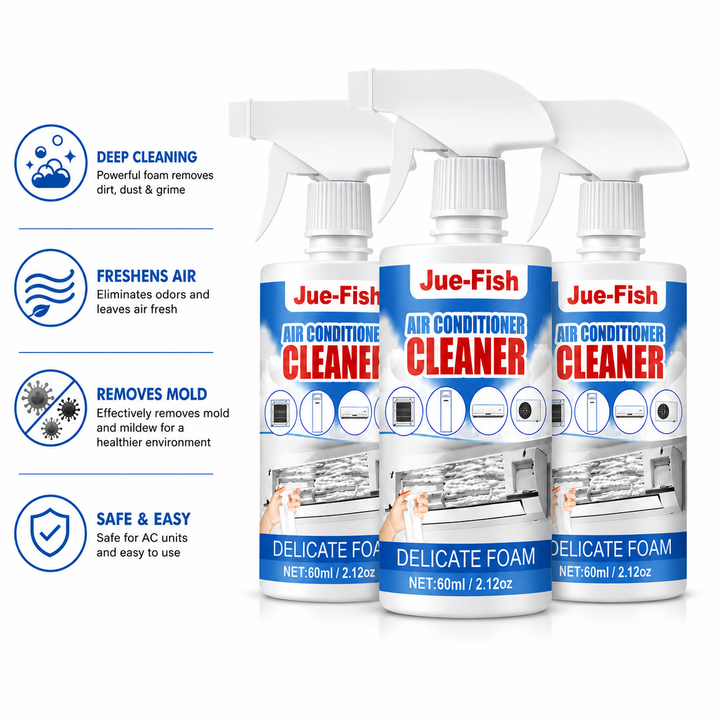 Foam Cleaner Spray Air Conditioner Deodorising with No Disassembly Needed