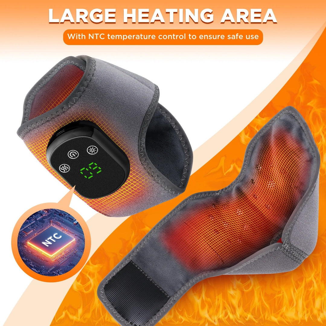 Foot Massager | Heated Vibrating Ankle Wrap