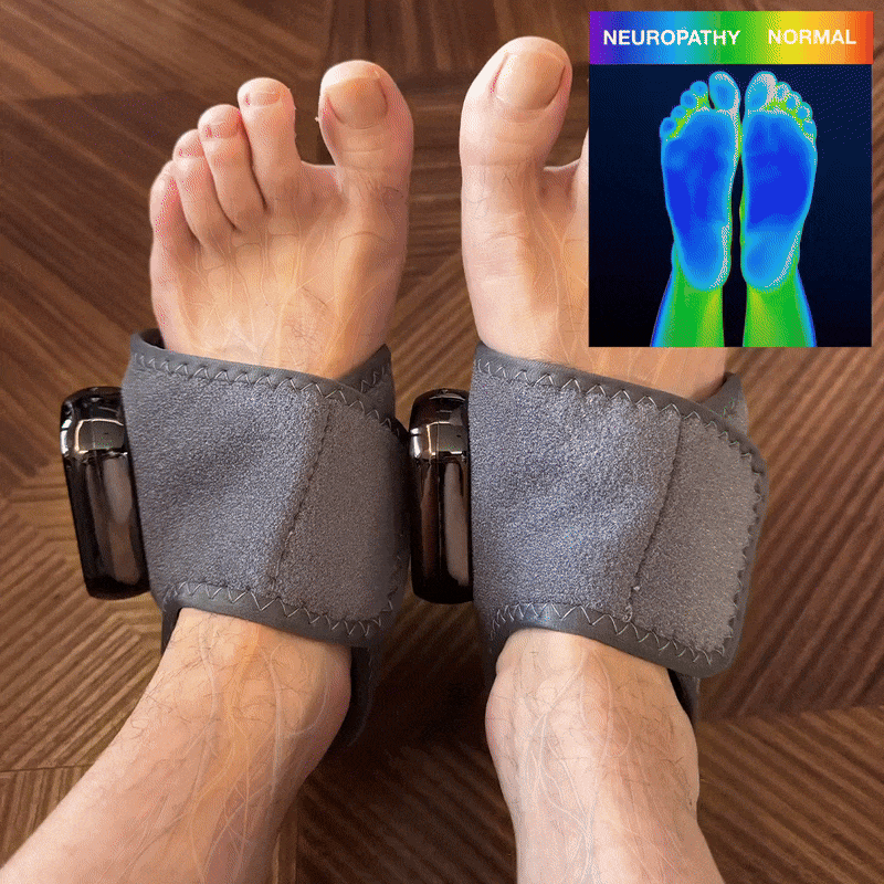 Foot Massager | Heated Vibrating Ankle Wrap