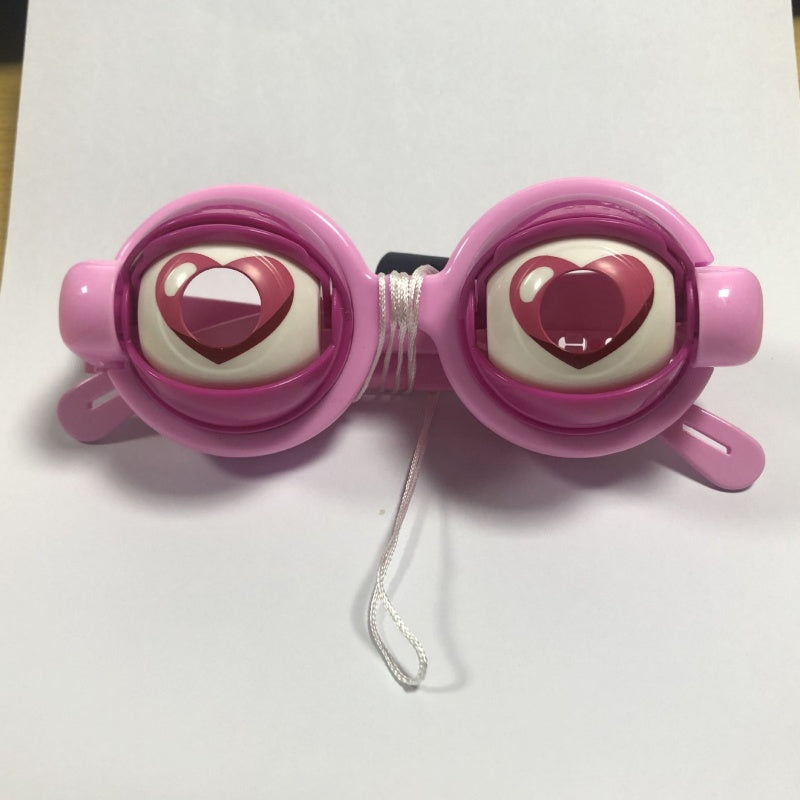 Fun Glasses Jaw-Controlled Lightweight with Blinking Eye Animation
