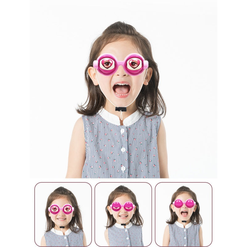 Fun Glasses Jaw-Controlled Lightweight with Blinking Eye Animation