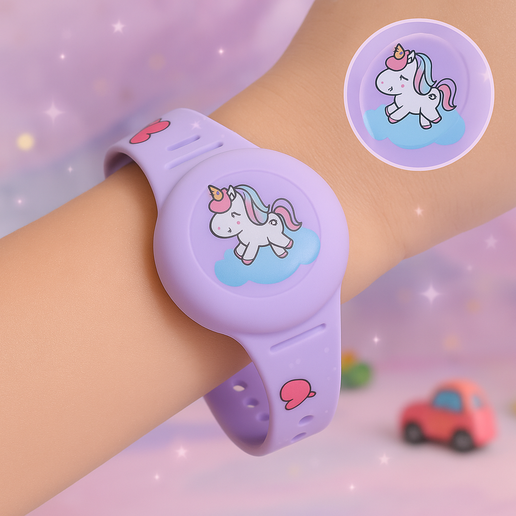 GPS Kids Wristband | Adjustable Silicone Tracker Holder