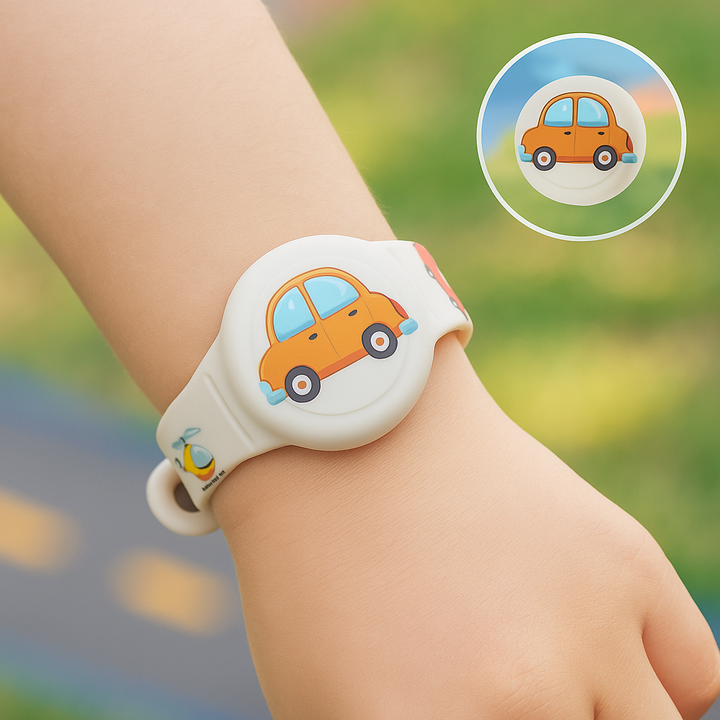 GPS Kids Wristband | Adjustable Silicone Tracker Holder
