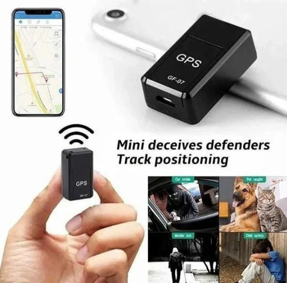 GPS Vehicle Tracker Compact Magnetic | Real-Time Location Monitoring App | Up to 180 Days Standby, GSM/GPRS Network