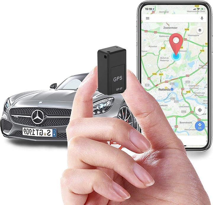 GPS Vehicle Tracker Compact Magnetic | Real-Time Location Monitoring App | Up to 180 Days Standby, GSM/GPRS Network