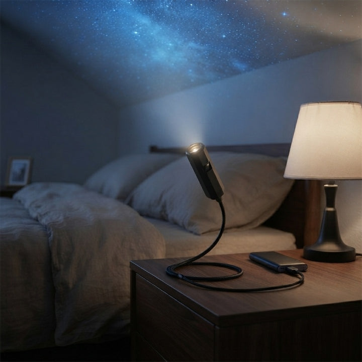 LED Star Projector Light 10 Lenses USB Powered Galaxy 1
