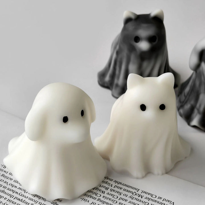 Ghost Candle Silicone Mould Halloween | Reusable Flexible Design | Heat Resistant for Wax, Resin, Soap and Clay Crafts