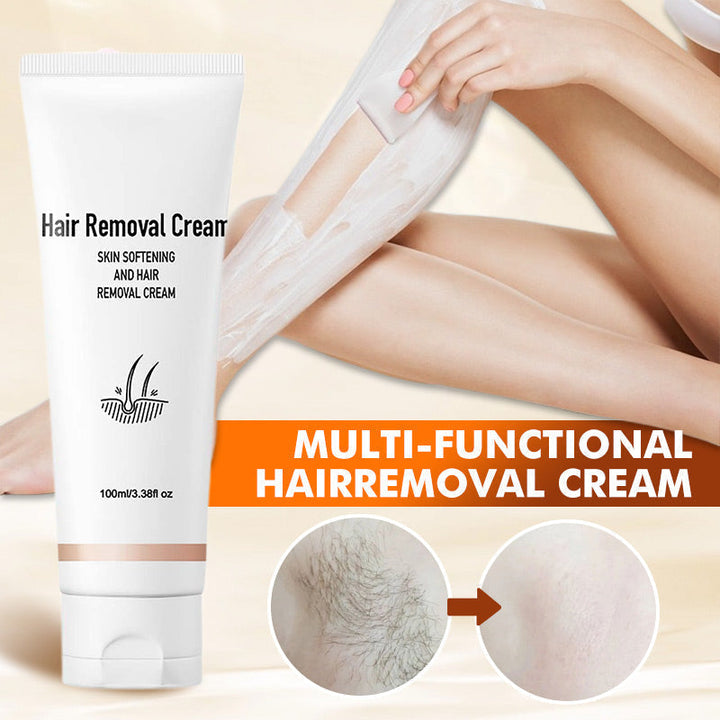 Hair Removal Cream for Women | 100 ml, Sensitive Skin Formula | Smooth, Irritation-Free Results in Minutes, No Shaving