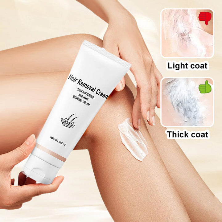 Hair Removal Cream for Women | 100 ml, Sensitive Skin Formula | Smooth, Irritation-Free Results in Minutes, No Shaving
