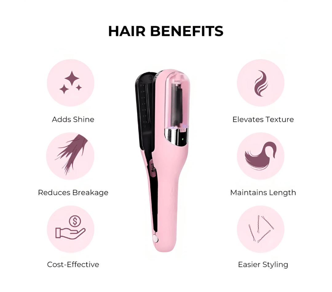 Hair Revitalizer | Cordless Split-End Trimmer &amp; Hair Styling Tool
