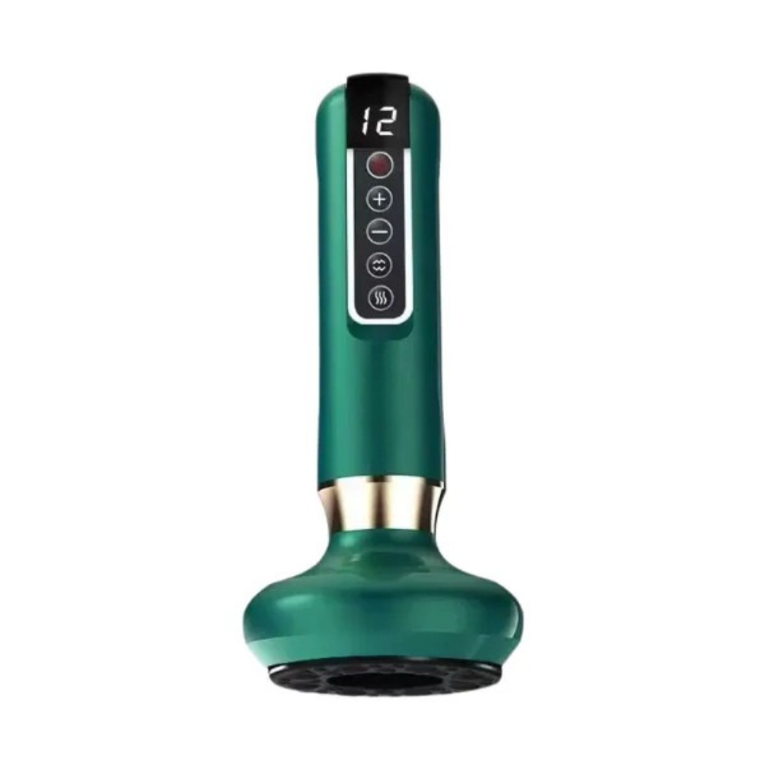 Handheld Body Massager with Rounded Massage Head | Cordless | White, Grey, Green
