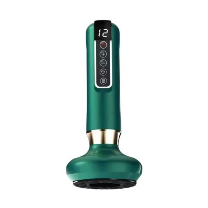 Handheld Body Massager with Rounded Massage Head | Cordless | White, Grey, Green