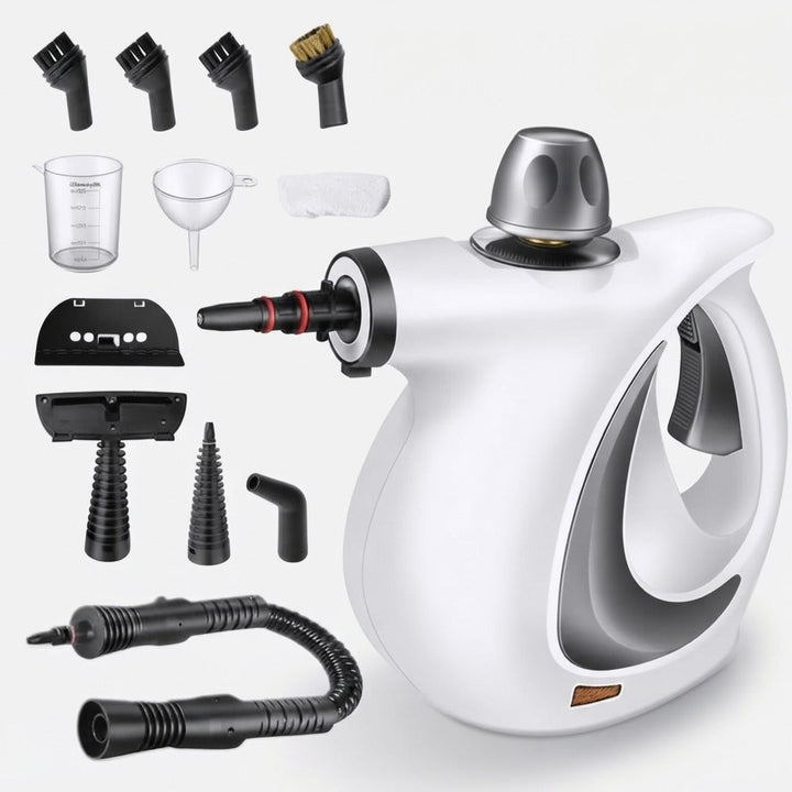 Handheld Steam Cleaner High-Pressure No Chemicals with 12 Accessories