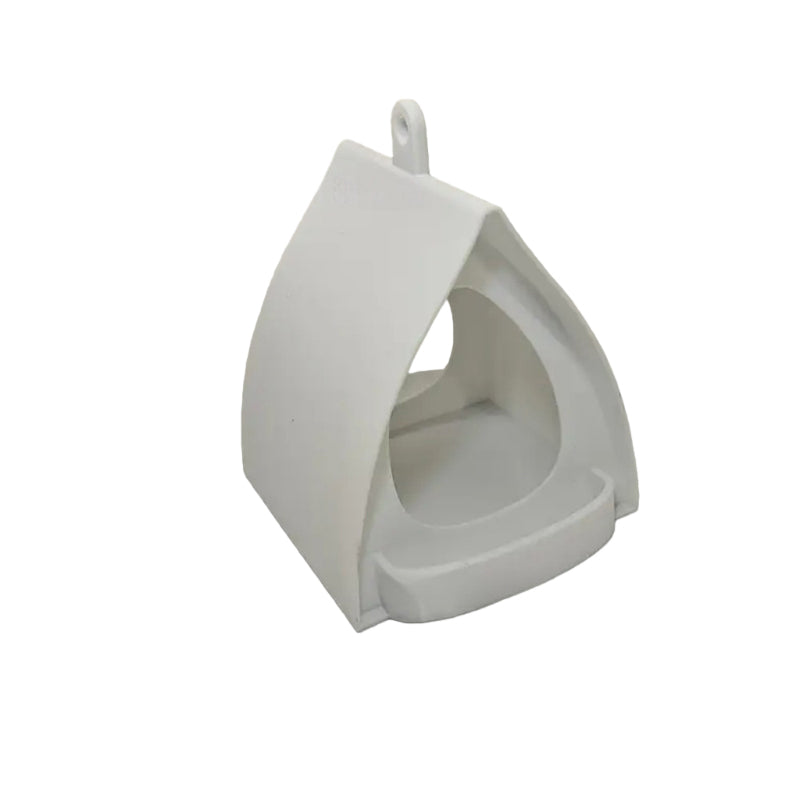 Hanging Bird Feeder Weatherproof Plastic Garden with Built-In Perch