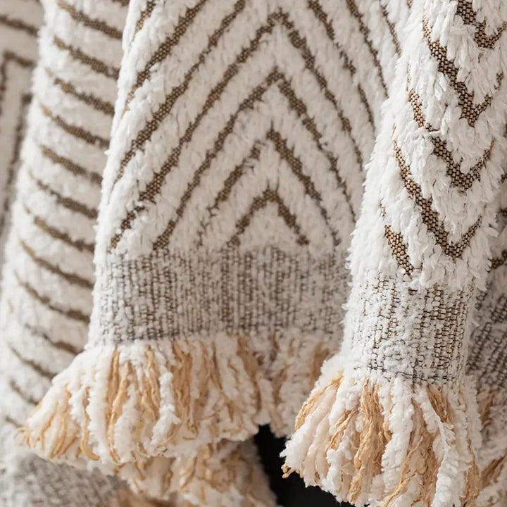 Herringbone Sofa Cover Microfibre Blend | Anti Slip Design | Protects Against Stains, Pet Hair and Everyday Wear