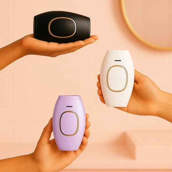 IPL Hair Removal Device | 5 Intensity Levels, 500,000 Light Flashes | Painless, Long-Lasting Smooth Skin for Home Use