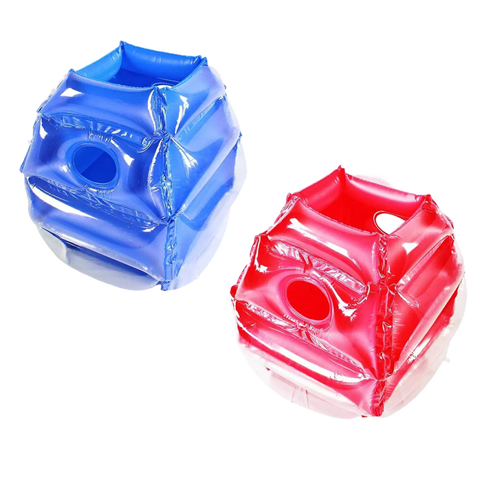 Inflatable Ball Toy PVC Air-Filled Bounce with Padded Cushioning Quick Inflate