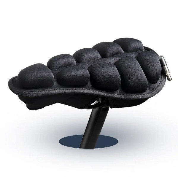 Inflatable Bicycle Seat Cushion | Shock-Absorbing 3D Air Pad Reduces Vibration by 45% | Anti-Slip TPU & Lycra Build