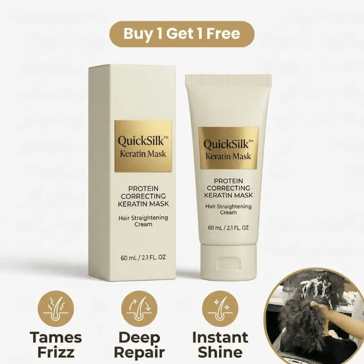 Keratin Hair Mask with Collagen Formula | Repairs Split Ends & Reduces Frizz | 5-Minute Salon-Quality Shine Treatment