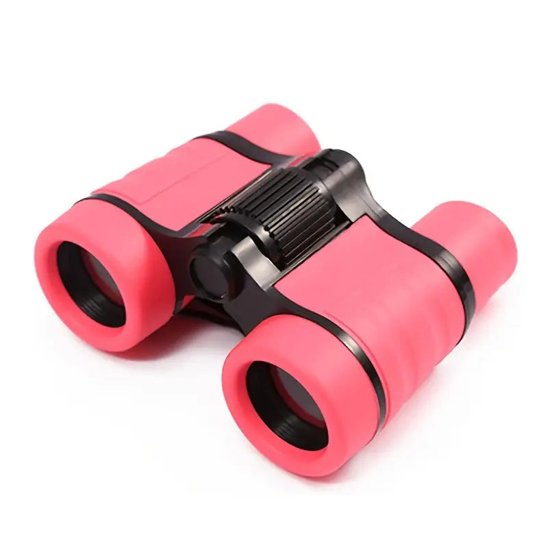 Kids Binoculars 8x Magnification | Adjustable Focus for Nature Viewing | Shockproof Non-Toxic Plastic Build for Outdoor Play