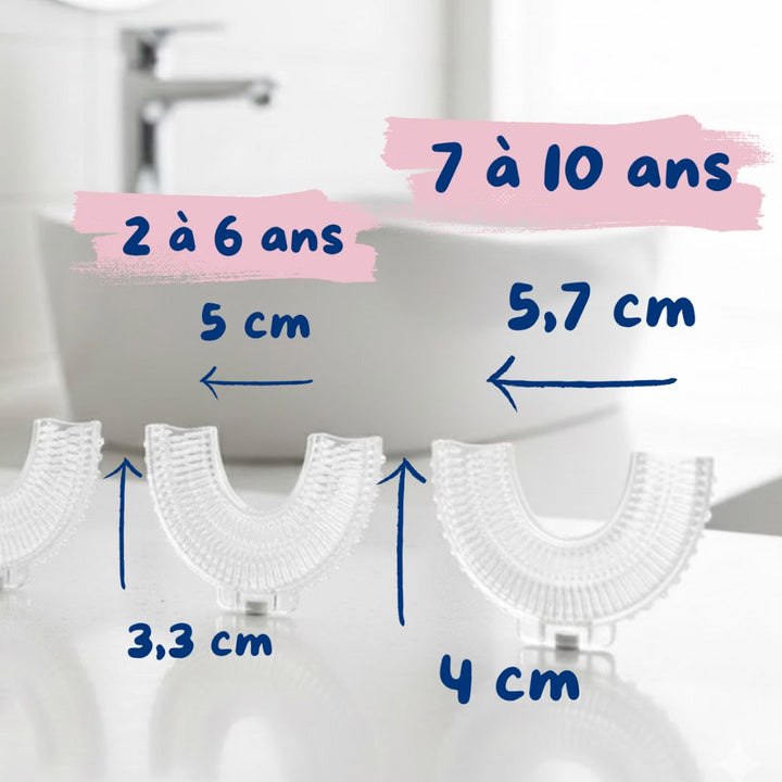 Kids Toothbrush Ages 2-10 Soft Bristles Ergonomic Grip