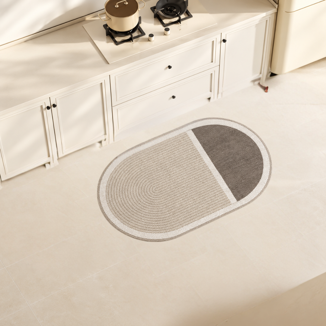 Kitchen Mat Anti-Fatigue Non-Slip Cushioned with Quick-Drying Surface