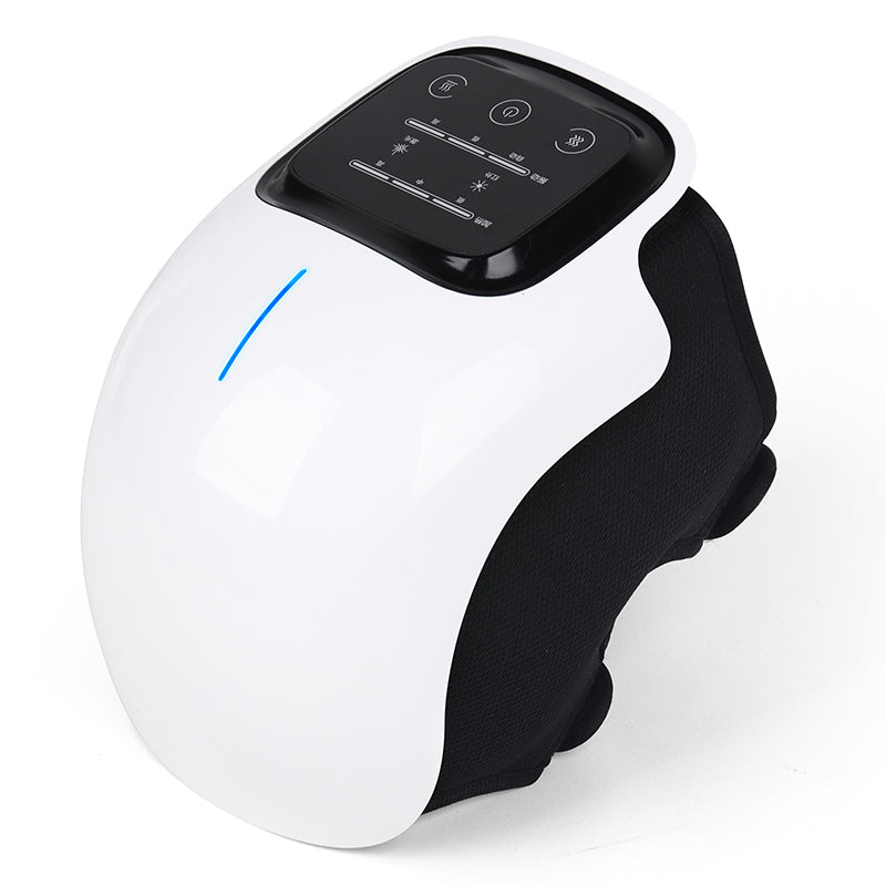 Knee Massager with Heat & Red Light Therapy | Air Compression | USB Rechargeable | Portable