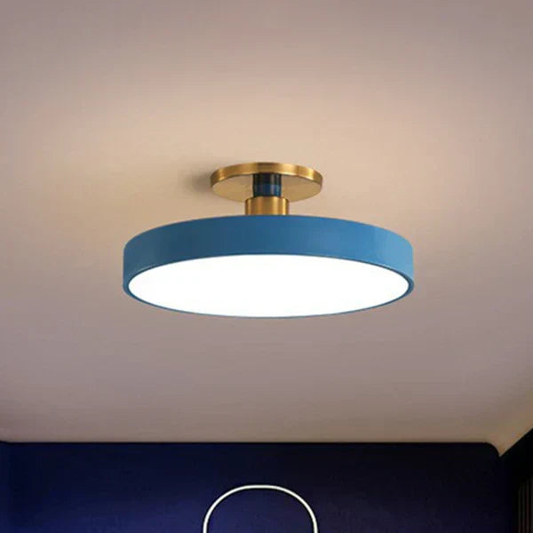 LED Ceiling Lamp Round Modern Flush Mount with Dual Colour Temperature