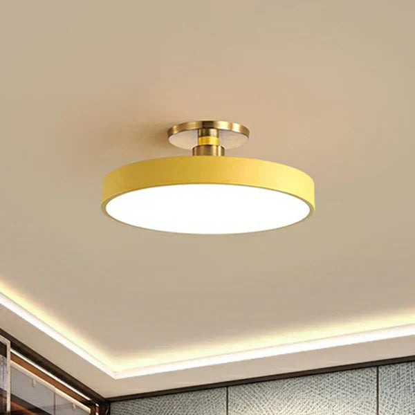 LED Ceiling Lamp Round Modern Flush Mount with Dual Colour Temperature