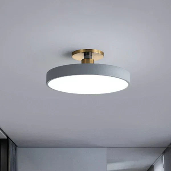 LED Ceiling Lamp Round Modern Flush Mount with Dual Colour Temperature