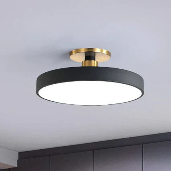 LED Ceiling Lamp Round Modern Flush Mount with Dual Colour Temperature