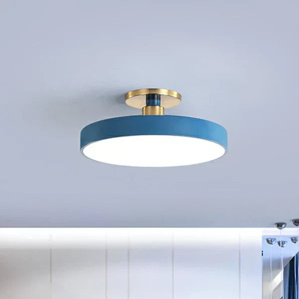LED Ceiling Lamp Round Modern Flush Mount with Dual Colour Temperature