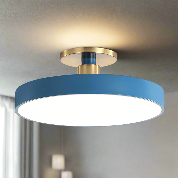 LED Ceiling Lamp Round Modern Flush Mount with Dual Colour Temperature