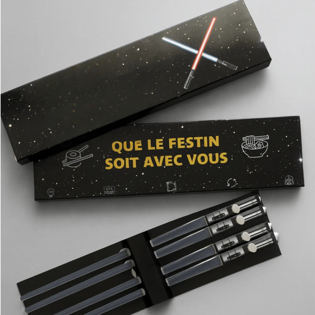 LED Chopsticks Colour-Changing USB Rechargeable Reusable