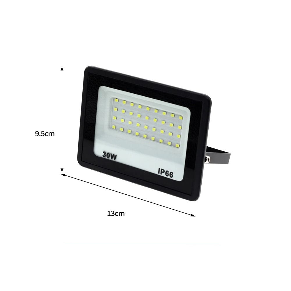 LED Flood Light Aluminium | 120-Degree Wide Beam Outdoor Security Lamp | IP66 Waterproof, All-Weather Durability