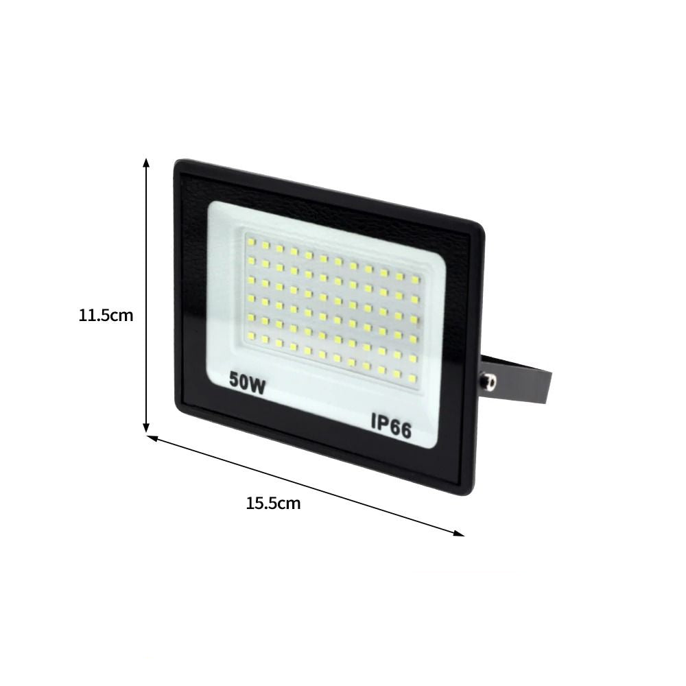LED Flood Light Aluminium | 120-Degree Wide Beam Outdoor Security Lamp | IP66 Waterproof, All-Weather Durability
