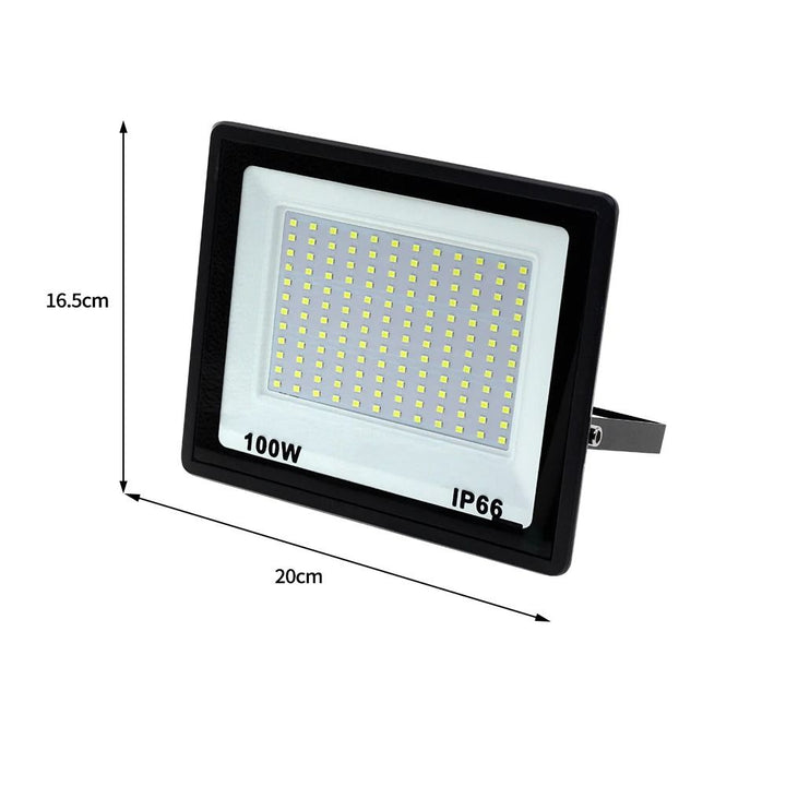 LED Flood Light Aluminium | 120-Degree Wide Beam Outdoor Security Lamp | IP66 Waterproof, All-Weather Durability