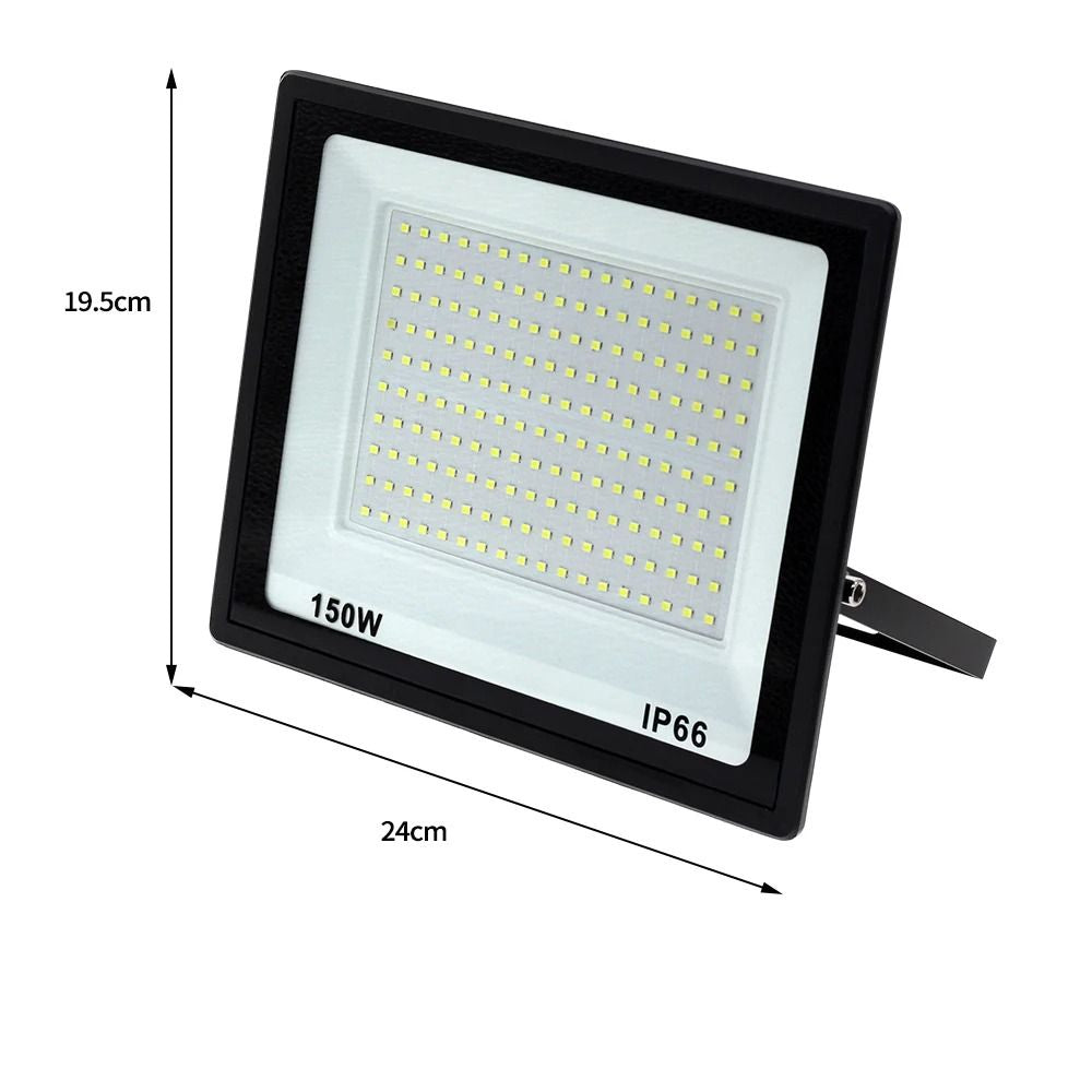 LED Flood Light Aluminium | 120-Degree Wide Beam Outdoor Security Lamp | IP66 Waterproof, All-Weather Durability