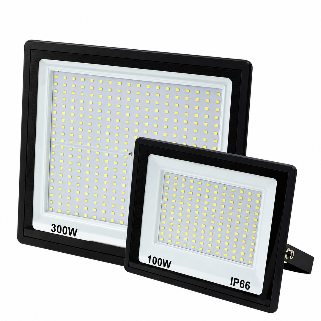 LED Flood Light Aluminium | 120-Degree Wide Beam Outdoor Security Lamp | IP66 Waterproof, All-Weather Durability