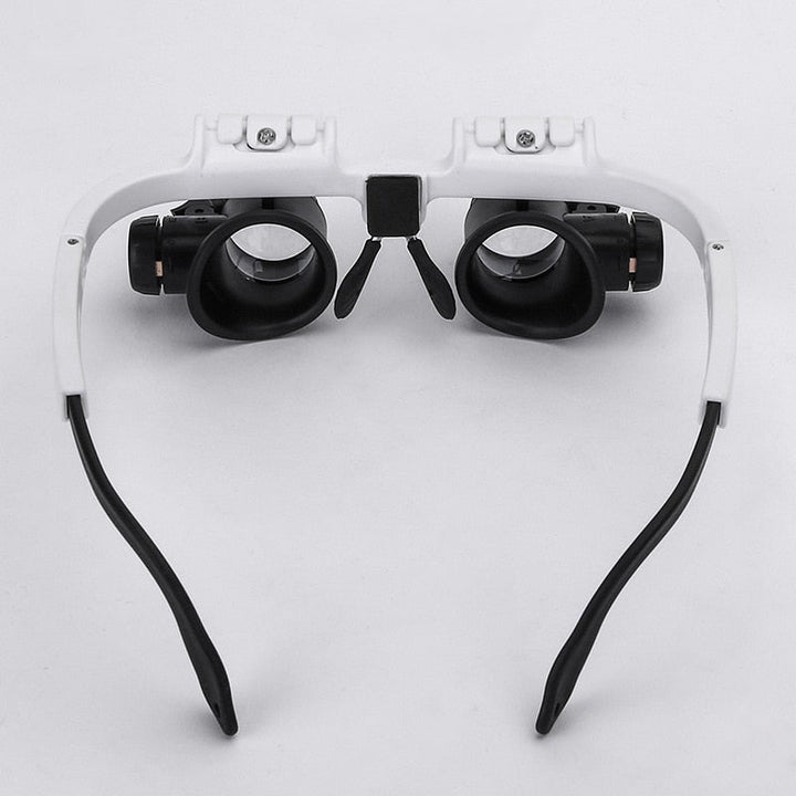 LED Magnifier Lamp Adjustable Lightweight with 3 Magnification Levels