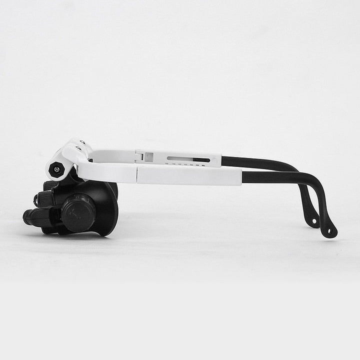 LED Magnifier Lamp Adjustable Lightweight with 3 Magnification Levels